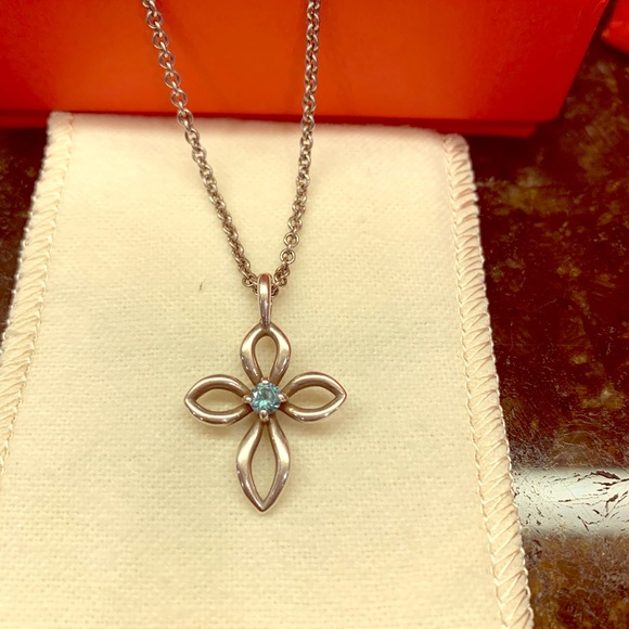 James Avery Jewelry - NWOT - James Avery Birthstone Cross - December